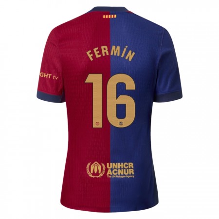 FC Barcelona Fermin 16 Domácí 2024-25 - Fotbalové Dresy (S/S) FC Barcelona Fermin 16 Domácí 2024-25 - Fotbalové Dresy (S/S)